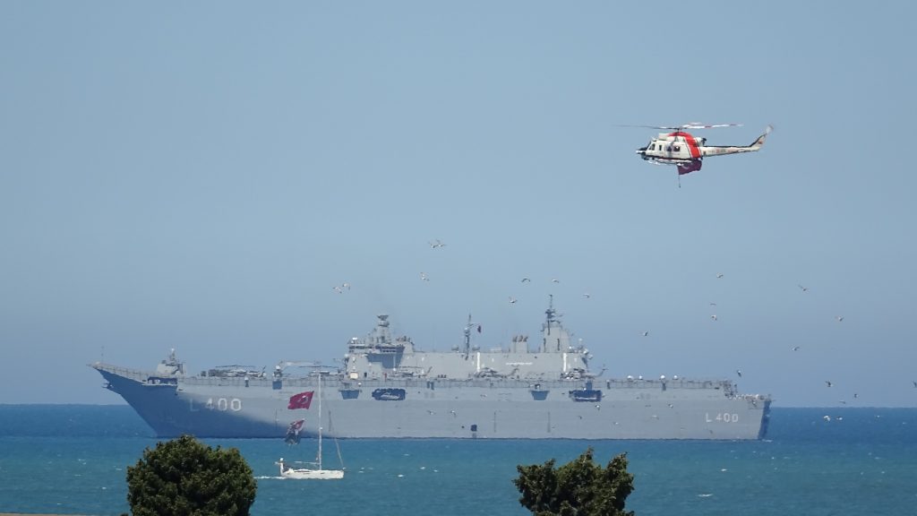 Samsun’da 19 Mayıs Kutlamaları: Balıkçı Teknelerinden Tören Geçişi, TCG Anadolu ile Unutulmaz Kare