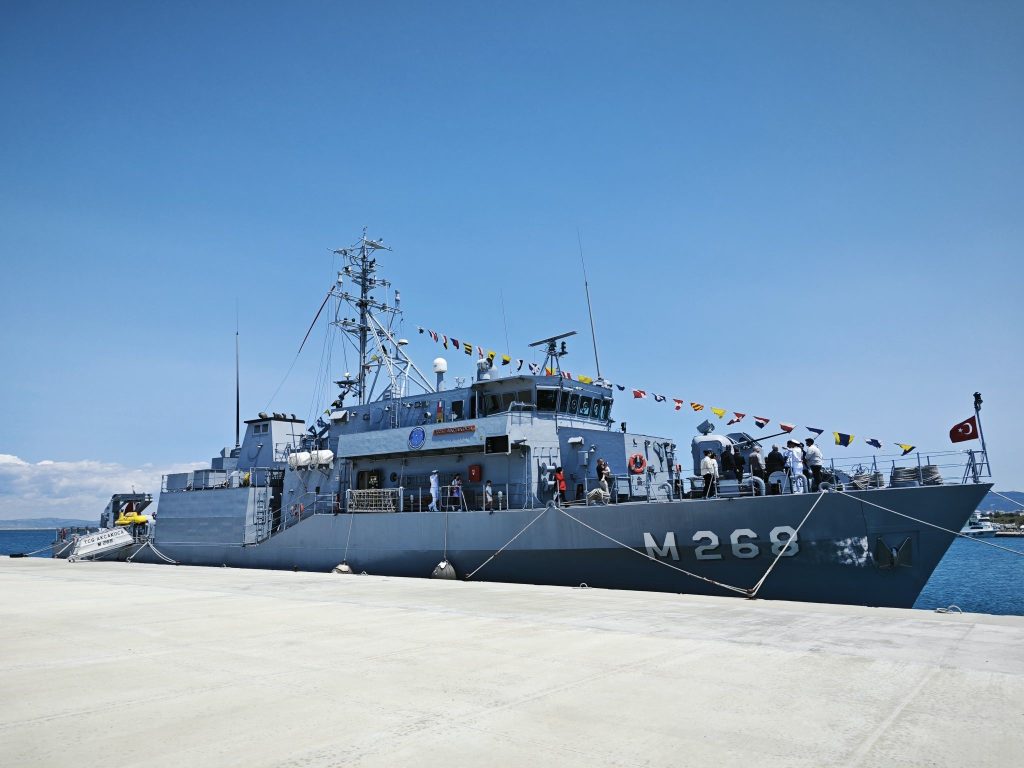 TCG Akçakoca Mayın Avlama Gemisi 19 Mayıs’ta Enez Limanı’nda Ziyarete Açıldı