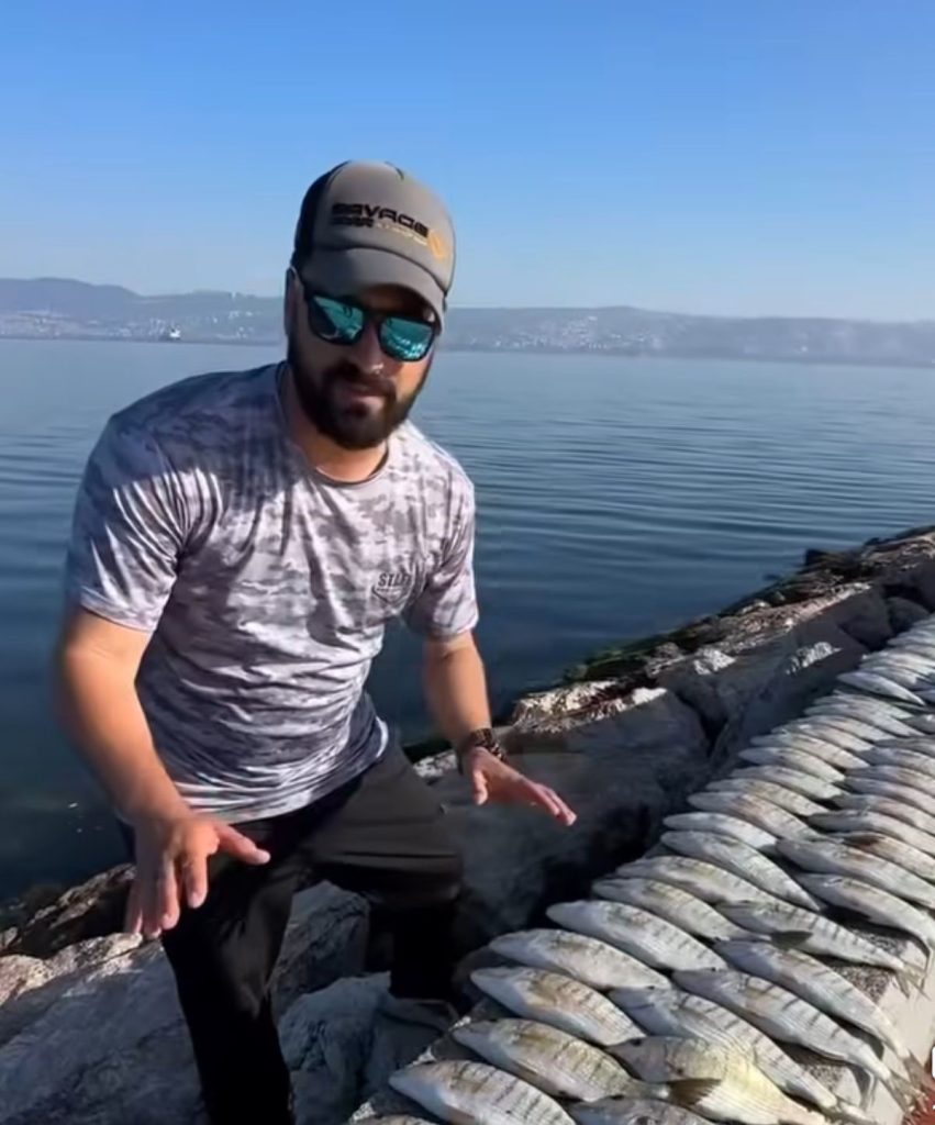 İzmit Körfezi’nde temizlik çalışmaları sonuç verdi: 2 saatte 100 kiloluk mırmır yakalandı