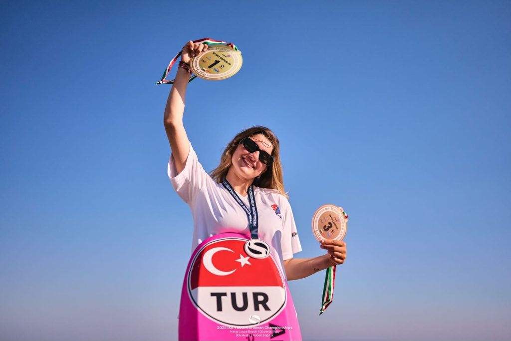 Derin Deniz Sorguç Formula Kite U19 Avrupa Şampiyonu