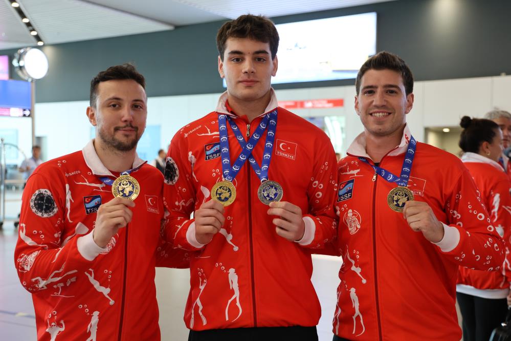 Paletli Yüzme Büyükler Milli Takımı, Avrupa’dan Zaferle Döndü