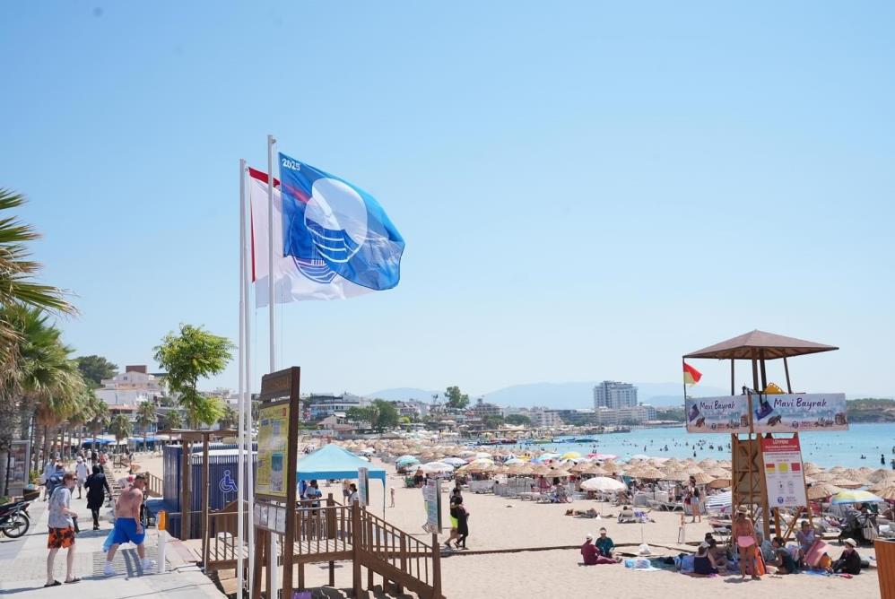 Didim’in Plajları 2025’te de Mavi Bayrak Gururunu Yaşıyor