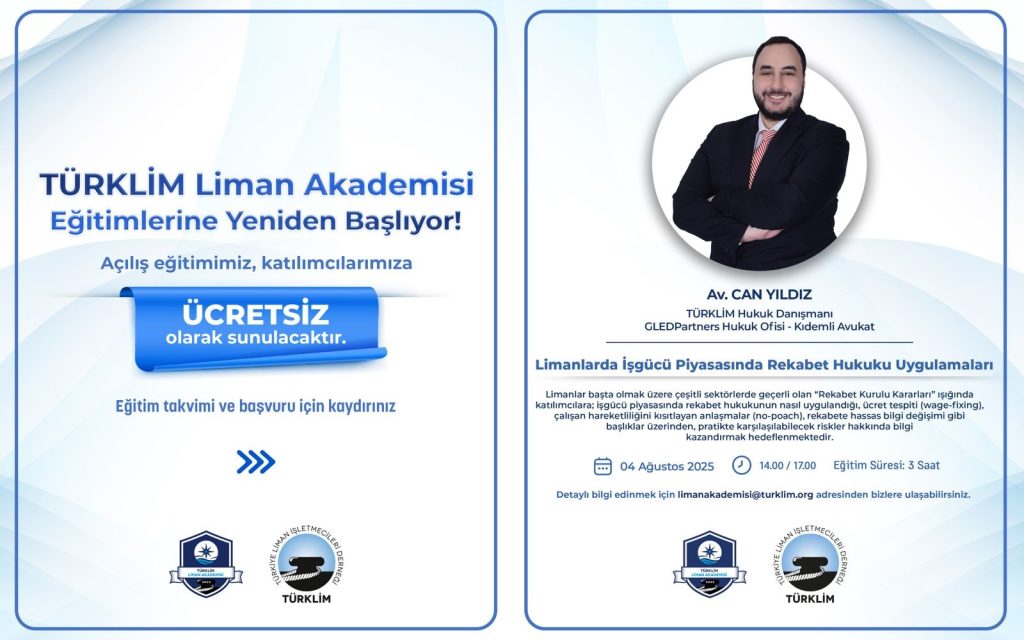 TÜRKLİM Liman Akademisi, Yeniden Başlıyor!