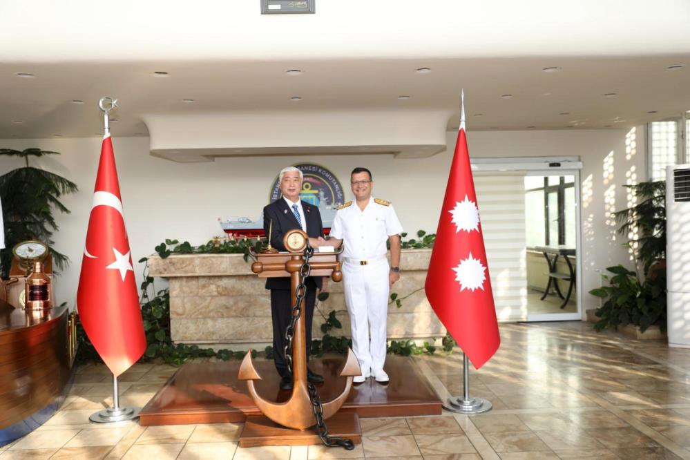 Japonya Savunma Bakanı Nakatani İstanbul Tersanesi’ni İnceledi