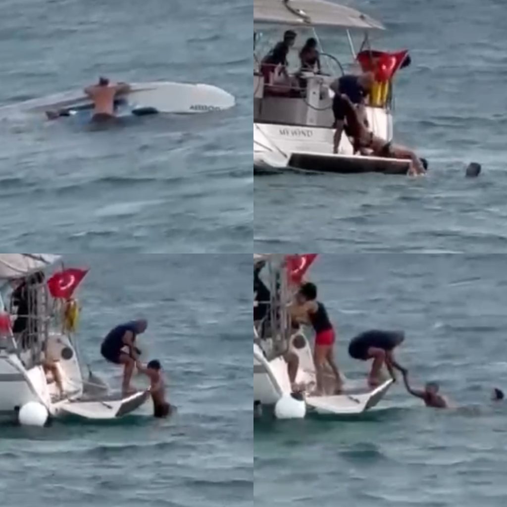 Mersin Erdemli’de Gezinti Teknesi Alabora Oldu: 6 Kişi Kurtarıldı