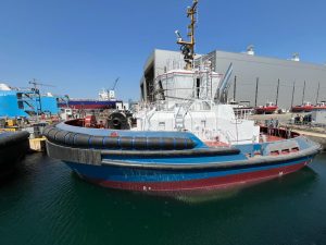 Sanmar, Ultratug Meksika İçin İnşa Ettiği BOĞAÇAY LXXIX Römorkörünü Denize İndirdi