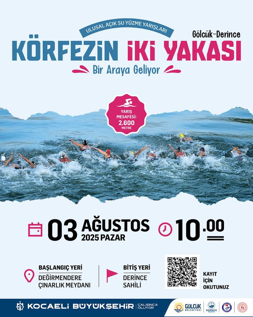 KOCAELİ BÜYÜKŞEHİR BELEDİYESİ’NDEN 3. ULUSAL AÇIK SU YÜZME YARIŞI