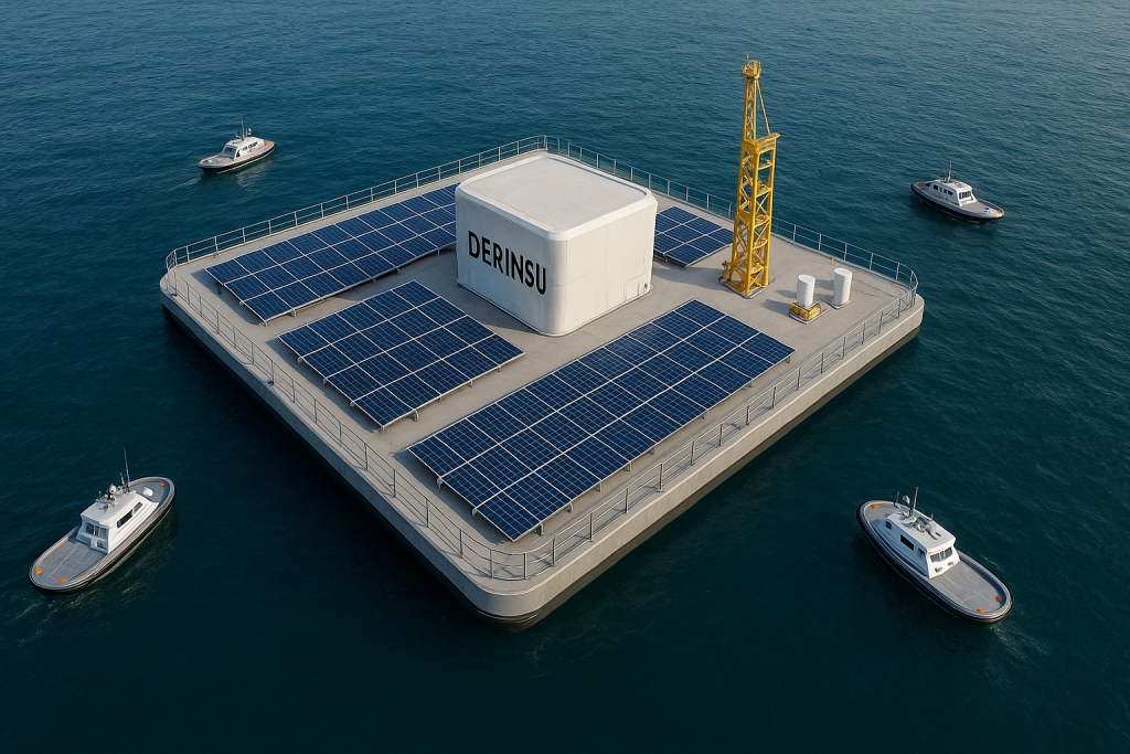 Marmara’da Bir İlk: Yapay Zeka Kontrollü Lojistik Adası DERİNSU Hizmete Girdi