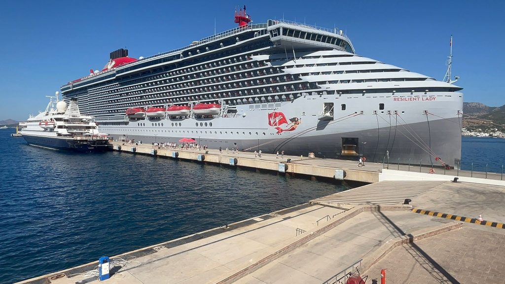 Bodrum’da Kruvaziyer Hareketliliği: 2 Bin 611 Yolcu Geldi