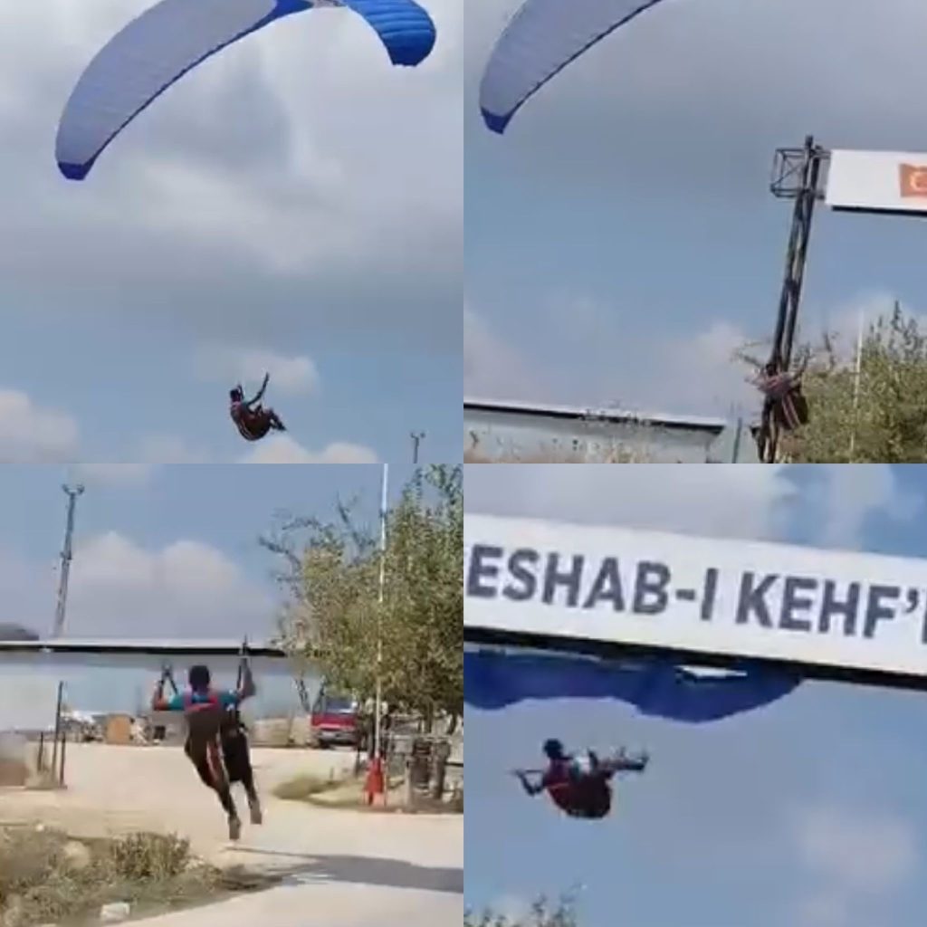 Nefes Kesen Kurtarma! Mersin’de Paraşütçü Denize Düştü