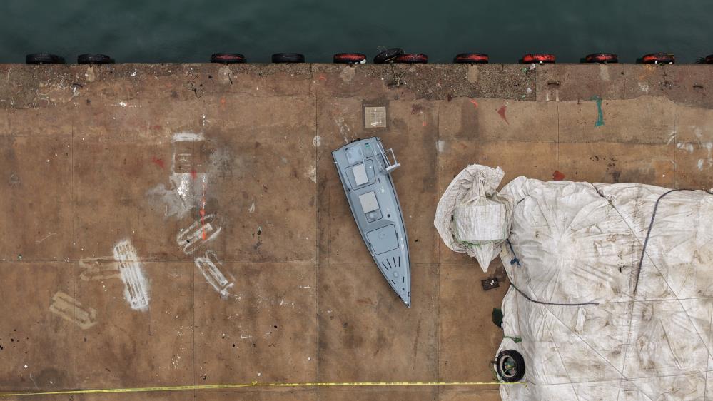 Trabzon Açıklarında Bulunan İnsansız Deniz Aracı Bomba Yüklü Kamikaze Çıktı