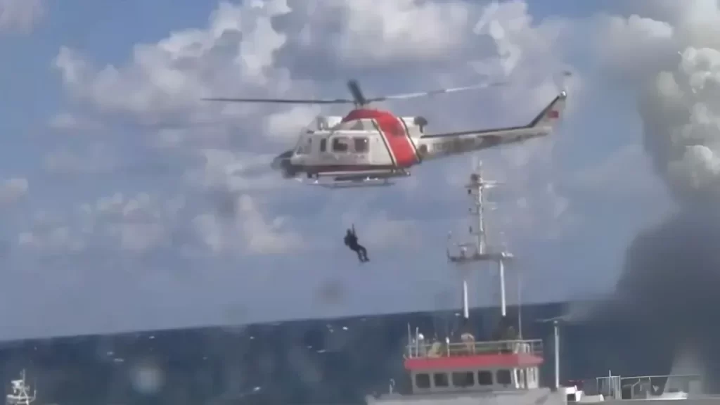 Kocaeli’de Helikopter Destekli Nefes Kesen Kurtarma Operasyonu