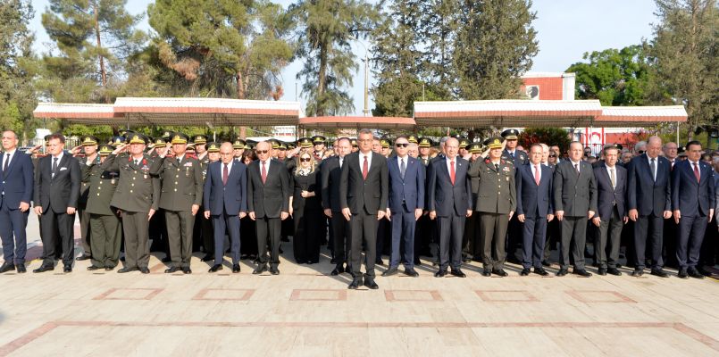 Ulu Önder Atatürk, Vefatının 87. Yıldönümünde KKTC’de Anıldı