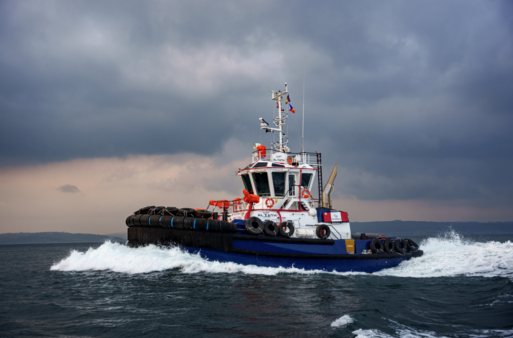 Sanmar Shipyards Delivers Ninth Tugboat “AL FATH” to P&O Maritime Logistics