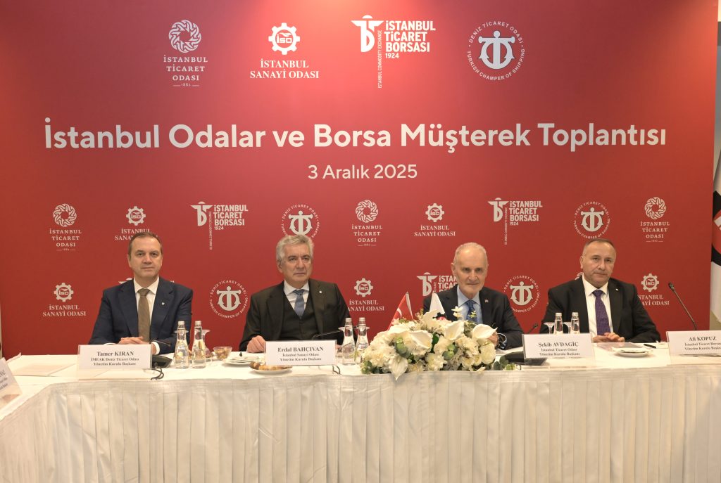 İstanbul Odalar ve Borsa Müşterek Toplantısı İSO’da Gerçekleşti: Denizcilik Sektörü Stratejik Başlıkları Gündeme Taşıdı