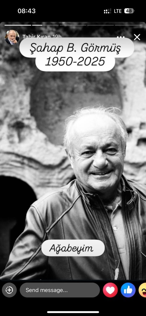 Şahap Görmüş’ü Kaybettik: Denizcilik ve Sanayi Camiasının Başı Sağ Olsun