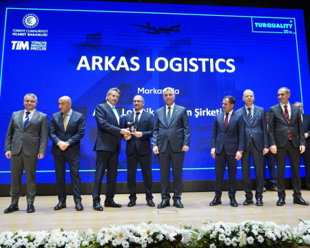 Uzak ülkelere en çok ihracat yapan Turquality şampiyonu Arkas Logistics oldu.