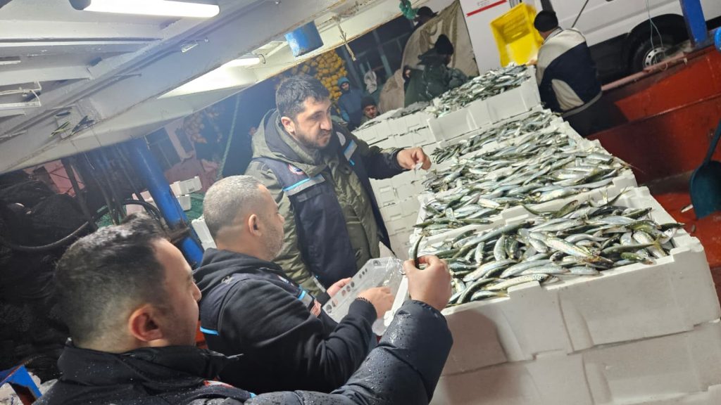 Tekirdağ’da gırgır teknelerine yasa dışı avcılık denetimi