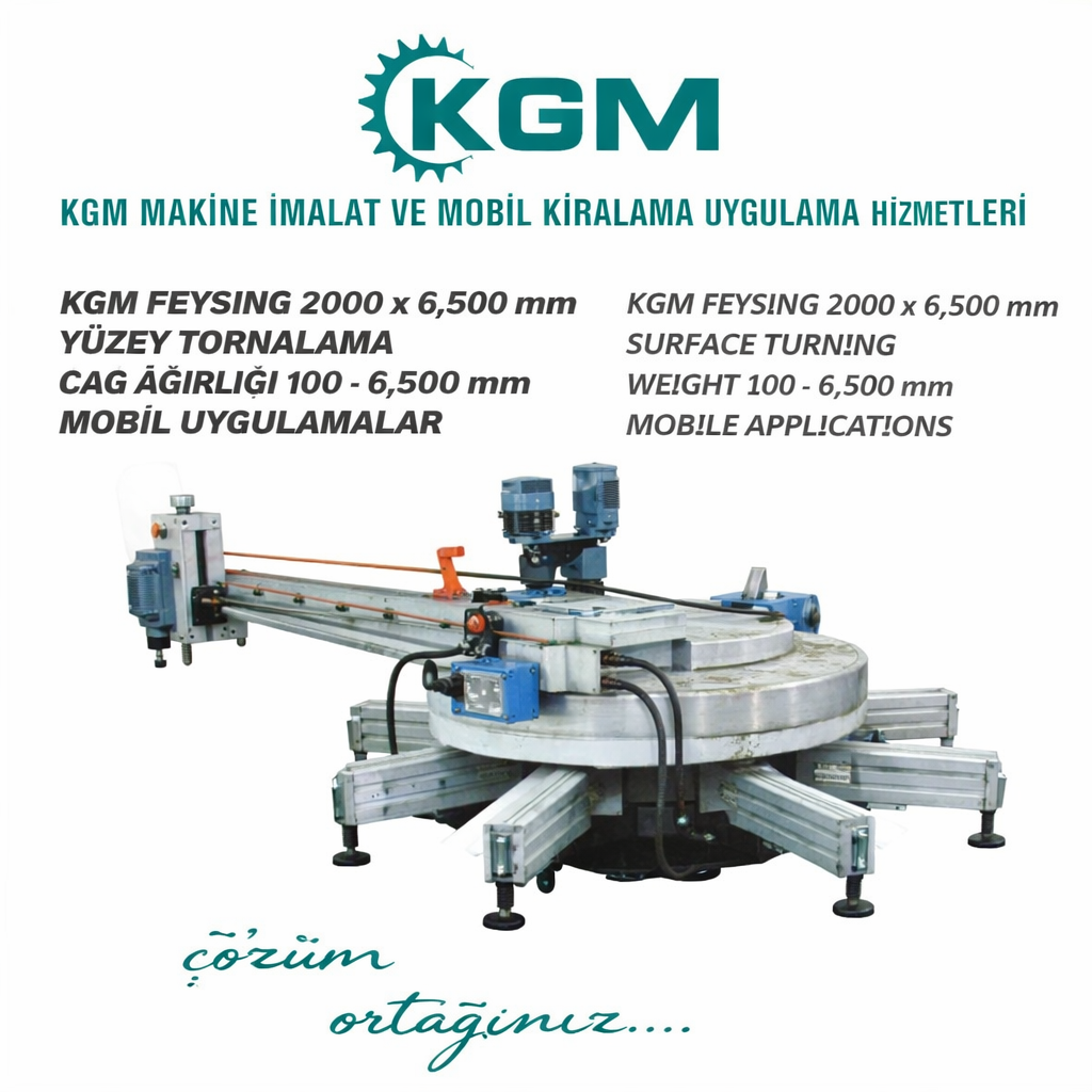 Mobil işleme ve yüzey işleme sistemleri, gemi motorlarında söküm gerektirmeden bakım imkânı sunuyor