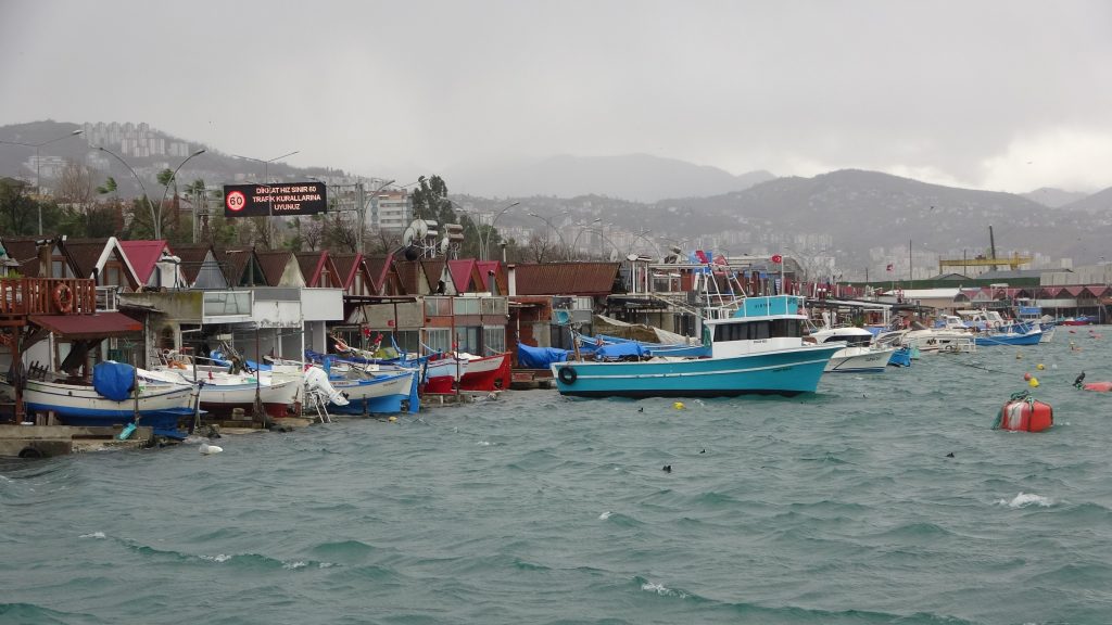 Doğu Karadeniz’de fırtına hayatı olumsuz etkiliyor