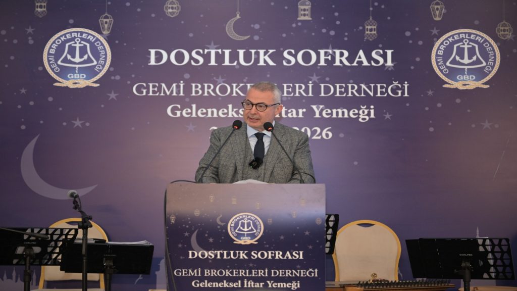Gemi Brokerleri Derneği İstanbul'da iftar programı düzenledi