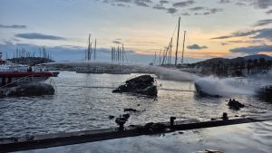 Yalıkavak Marina’da Büyük Yangın, 7 Lüks Motoryat Battı