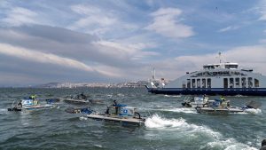 İzmir Körfezi’nde Temizlik Seferberliği, 5 Yeni Amfibi Araç Sahada