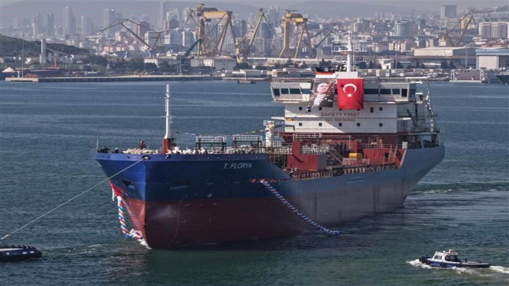 RMK Marine, Yeni Nesil Tankeri T. Florya’yı Denize İndirdi