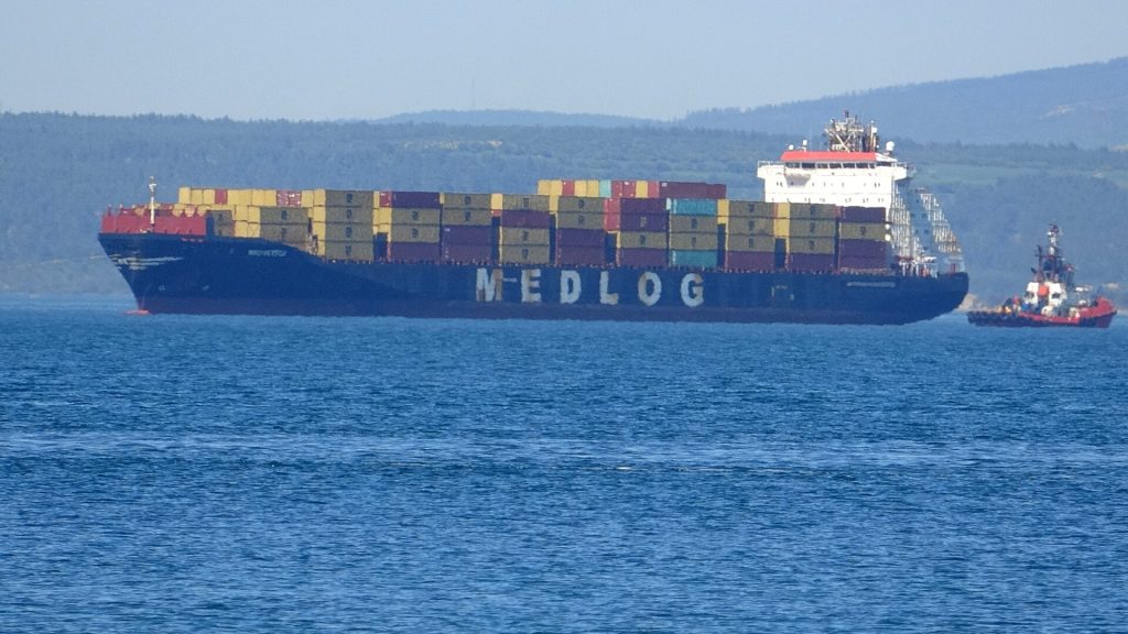 Dev Konteyner Gemisi Nara Burnu’nda Arızalandı Çanakkale Boğazı Kapatıldı