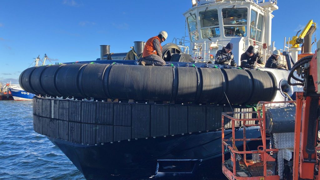 Boluda römorköründe tamamlanan Bencros fender değişimi çalışması