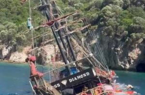 Marmaris’te Gezi Teknesi Battı: 148 Kişi Son Anda Kurtarıldı