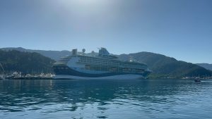 2 Bin 509 Kişilik Dev Kruvaziyer Marmaris Limanı’na Demirledi