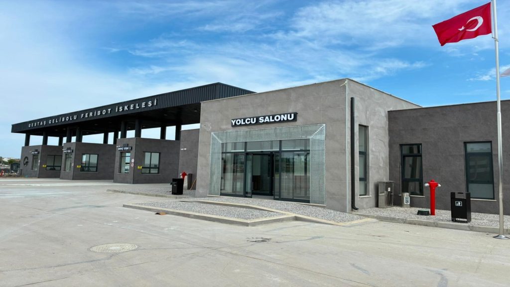 Gelibolu yeni feribot iskelesi