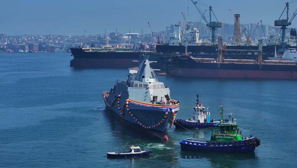 Malezya İçin İnşa Edilen İkinci Korvet RAJA LAUT İstanbul’da Denize İndirildi